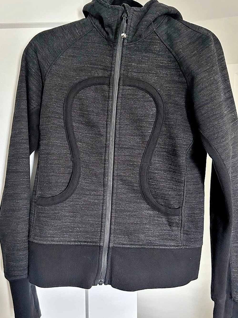 lululemon Scuba Hoodie Black Full-Zip Hooded Jacket